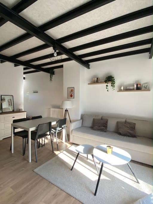 Appart Renove En Duplex Avec Terrasse Et Garage Bouleurs Zewnętrze zdjęcie